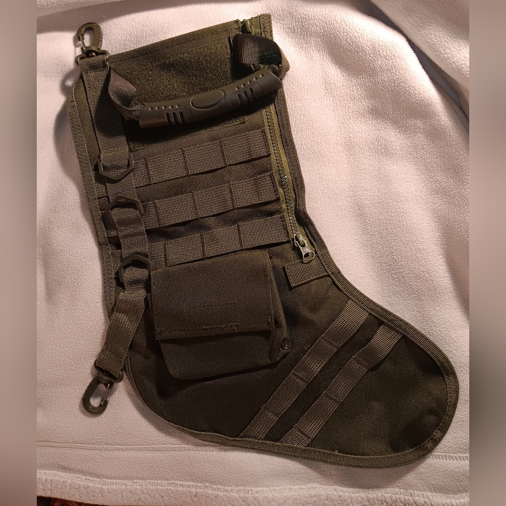 Christmas Stocking Military Tactical